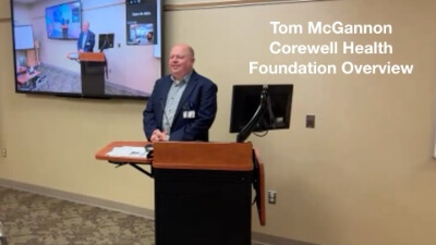 Corewell Health Foundation Overview - Tom McGannon | Cane and Able Stroke Recovery Group