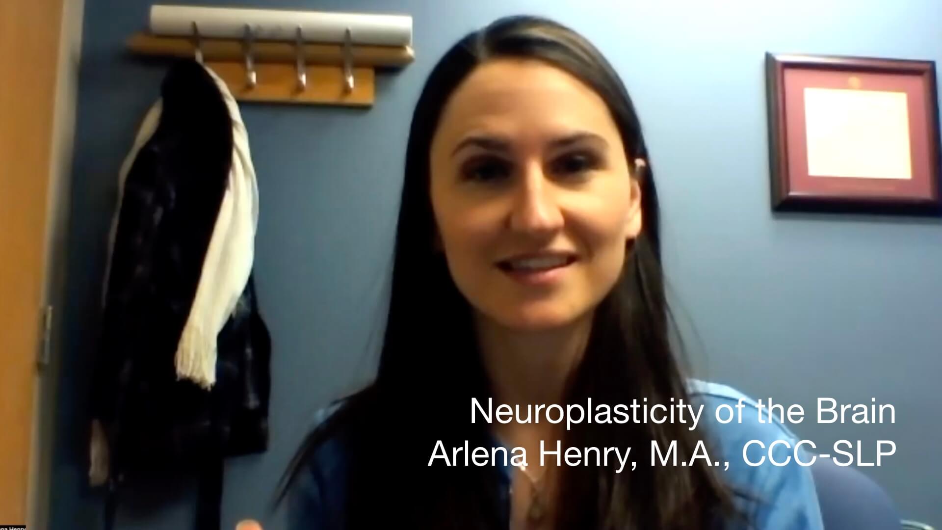 Neuroplasticity of the Brain, Arlena Henry, M.A., CCC-SLP, via Zoom | Cane and Able Stroke Recovery Group | CaneAndAble.org