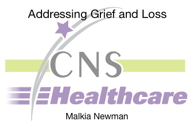 Cane and Able Stroke Recovery Group meeting - Malkia Newman, Addressing Grief and Loss