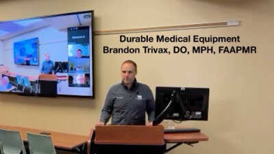 Durable Medical Equipment, Brandon Trivax, DO | Cane and Able Stroke Recovery Group | CaneAndAble.org