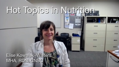 Hot Topics in Nutrition with Elise Kowalski-Walters, via Zoom | Cane and Able Stroke Recovery Group | CaneAndAble.org