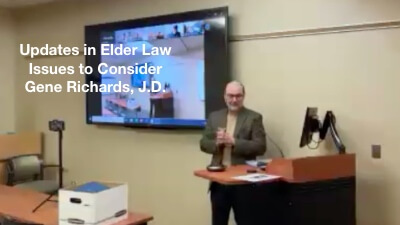 Updates in Elder Law / Legal Issues to Consider | Cane and Able Stroke Recovery Group | CaneAndAble.org