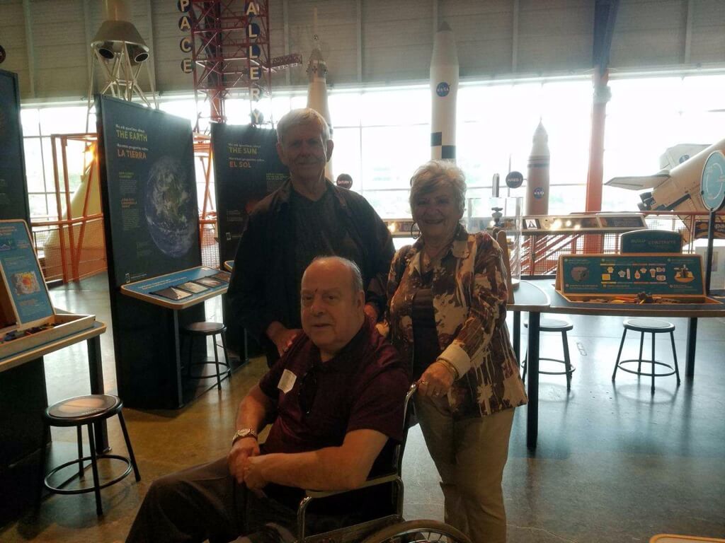 Cane and Able Stroke Recovery Group trip to Michigan Science Center in Detroit, 9/2019